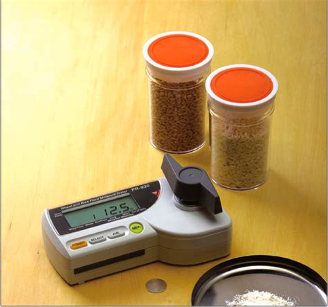 Flour Moisture Meter commercial|moisttech flour meter.